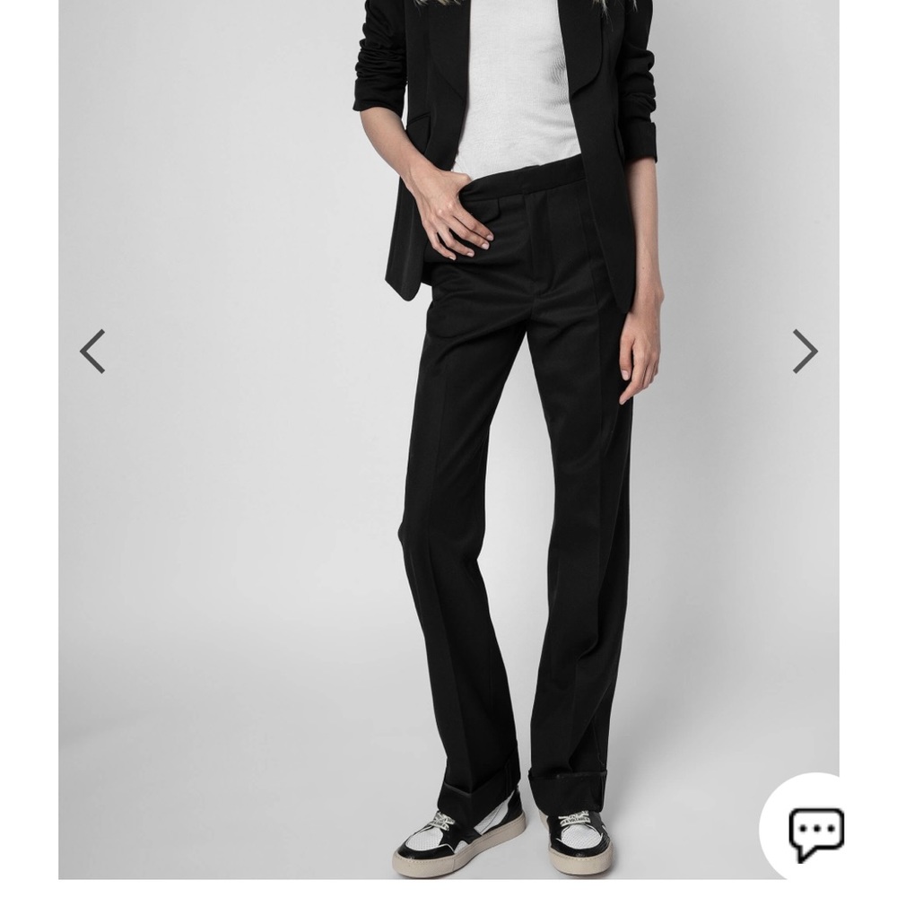 Zadig and Voltaire Portia Gabardine Pant